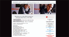 Desktop Screenshot of michelhenry.org